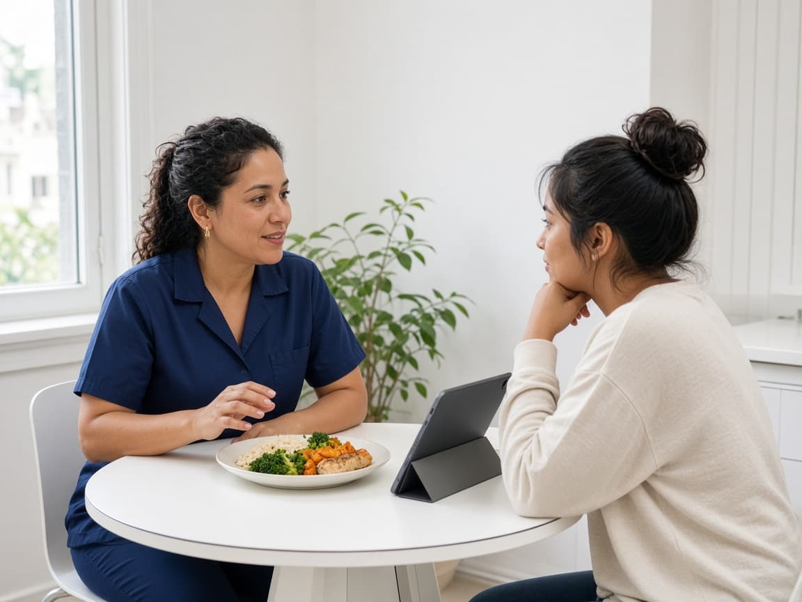 Consulta de nutrición funcional en la clínica